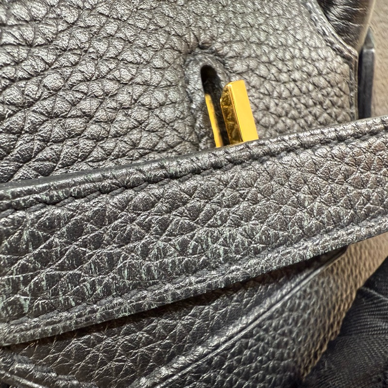 HERMES 89Noir黑金TOGO皮Birkin35-16