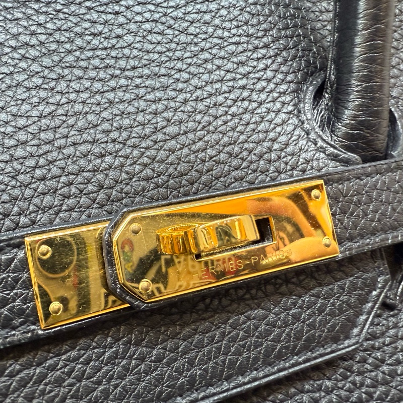 HERMES 89Noir黑金TOGO皮Birkin35-27