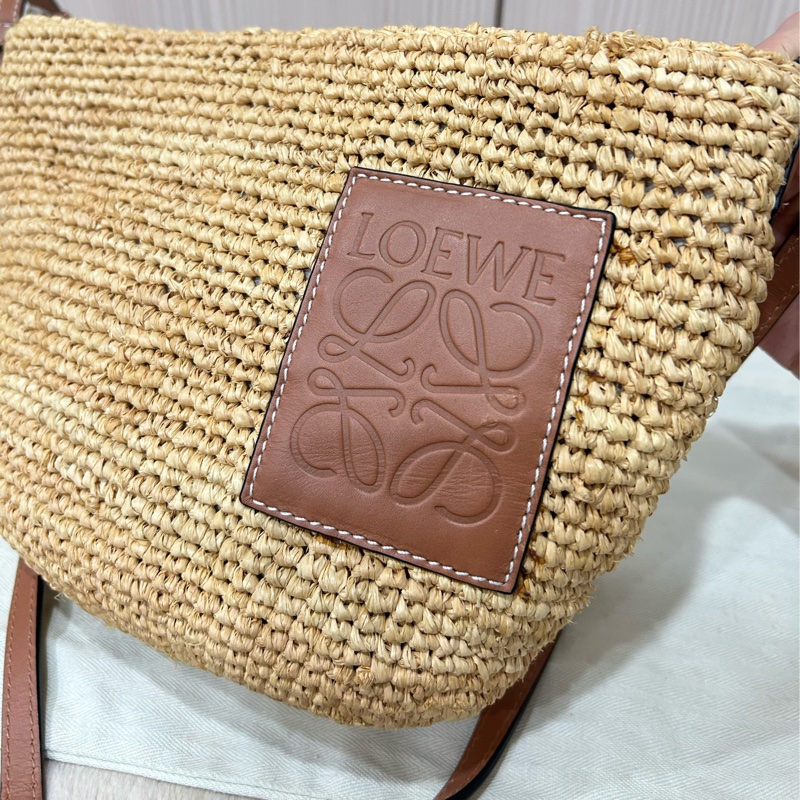 LOEWE 夏日草編包 竹編包-2