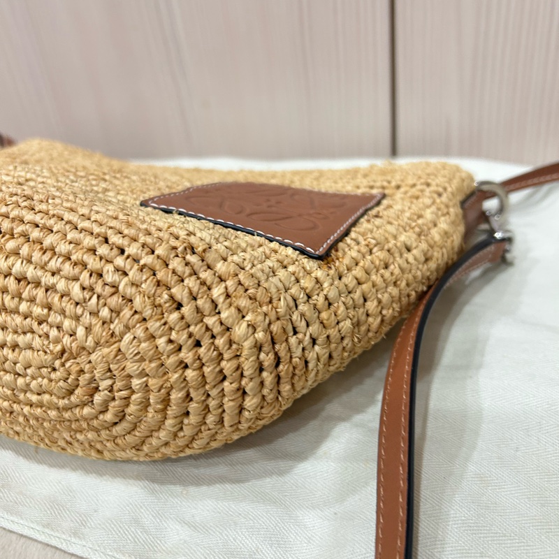 LOEWE 夏日草編包 竹編包-7