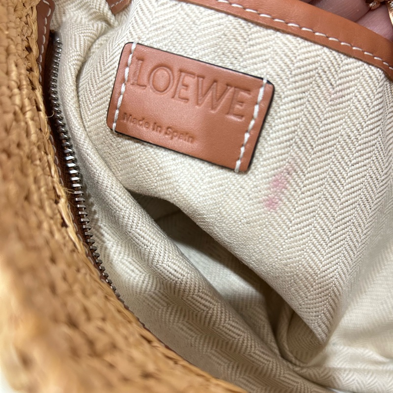 LOEWE 夏日草編包 竹編包-13