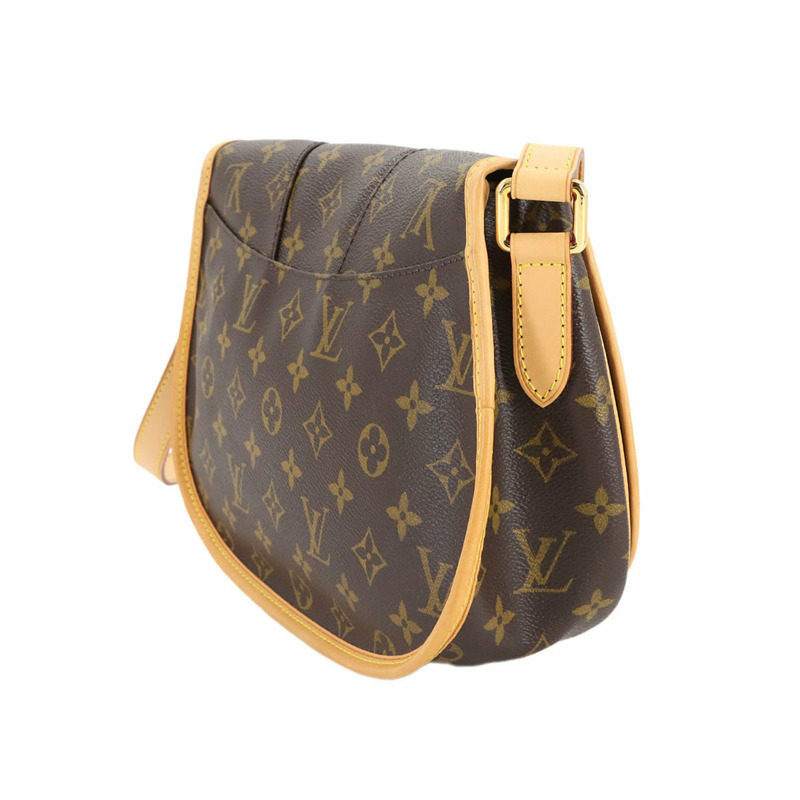 路易威登 Monogram Menilmontant PM 單肩包，棕色，M40474，金色五金-2