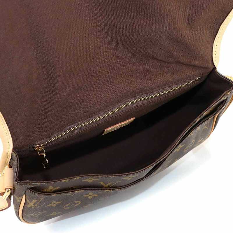 路易威登 Monogram Menilmontant PM 單肩包，棕色，M40474，金色五金-5