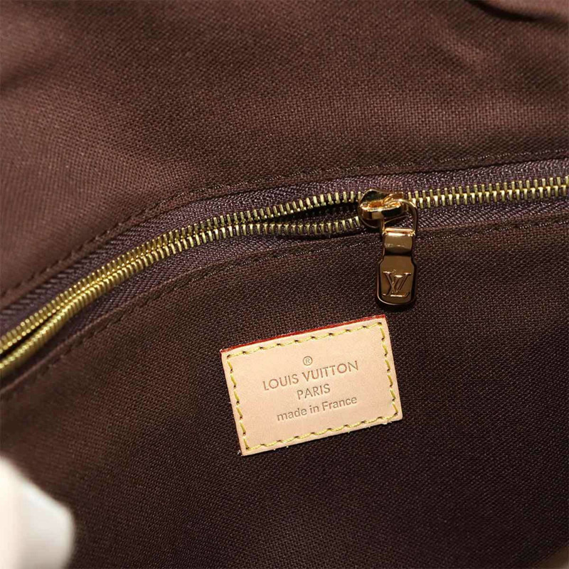 路易威登 Monogram Menilmontant PM 單肩包，棕色，M40474，金色五金-6