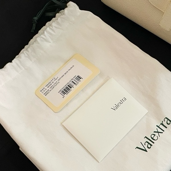 Valextra Iside Mini 米白色／義大利愛馬仕-13