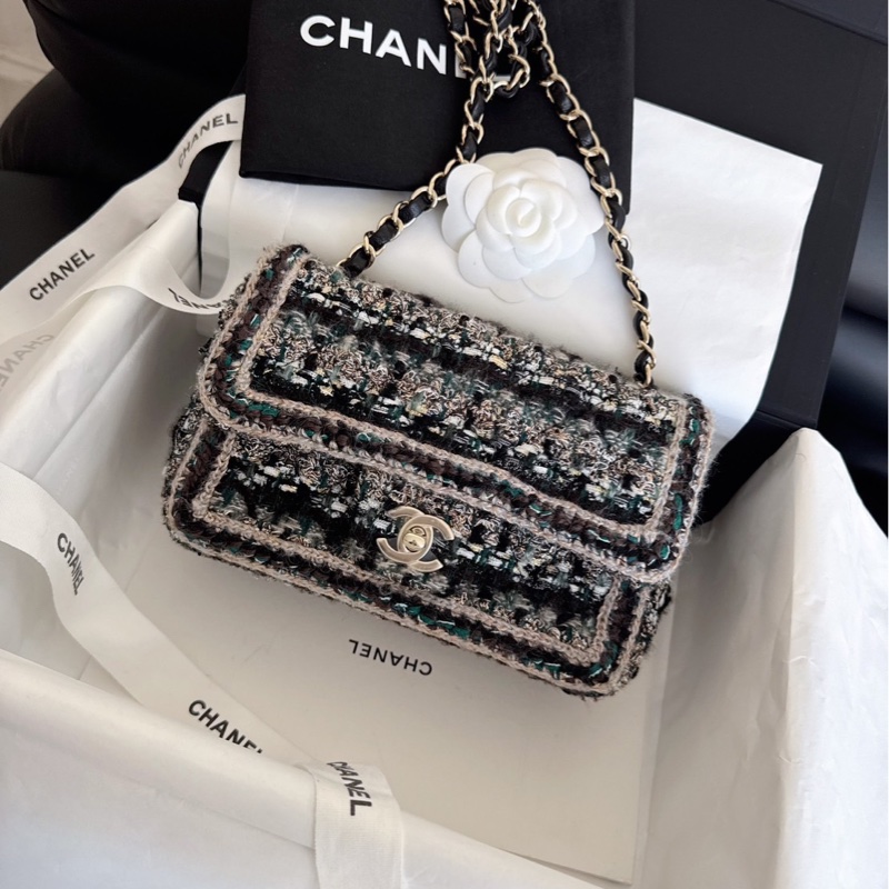 Chanel 編織 CF 大 Mini-0