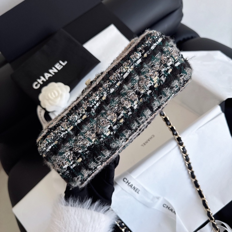 Chanel 編織 CF 大 Mini-5