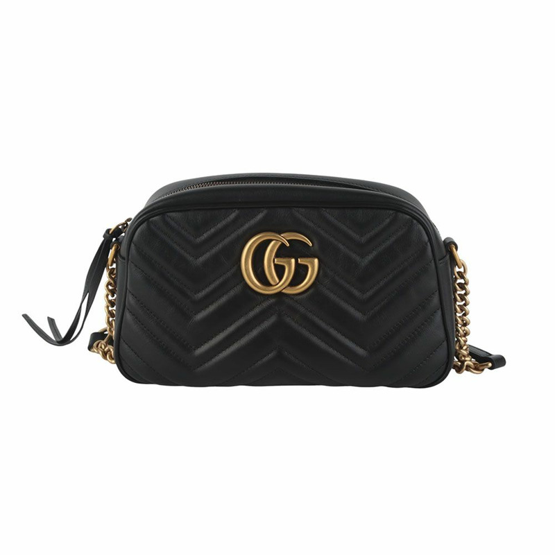 【包稅】GUCCI 447632 GG Marmont 馬特拉塞小號斜背包 35903K-2-0