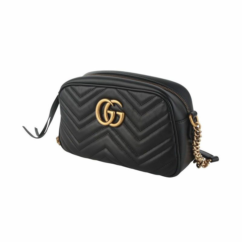 【包稅】GUCCI 447632 GG Marmont 馬特拉塞小號斜背包 35903K-2-1