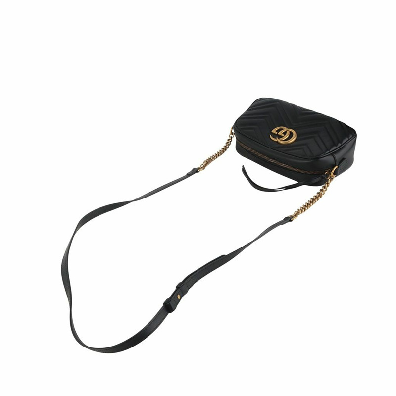 【包稅】GUCCI 447632 GG Marmont 馬特拉塞小號斜背包 35903K-2-3