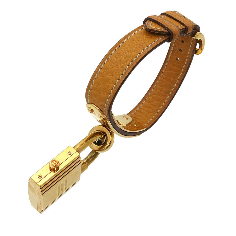 愛馬仕 Kelly 女士腕錶，金色石英錶，配 Cadena 錶帶-6