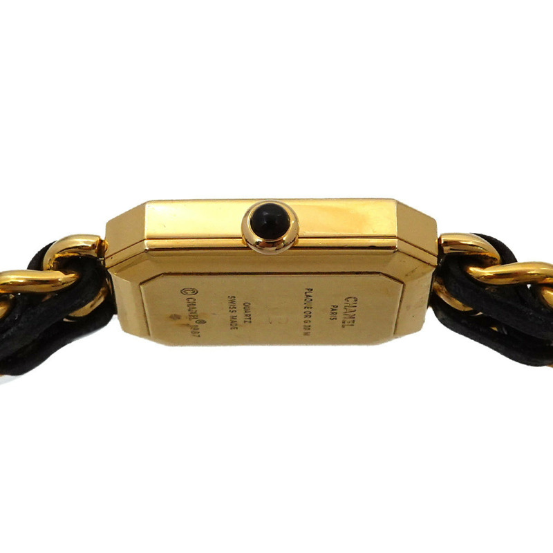 香奈兒 Premiere 女士腕錶，L 碼，H0001，黑金配色，石英機芯-4