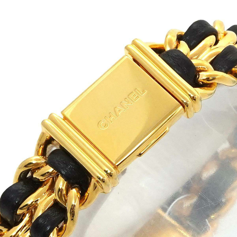 香奈兒 (CHANEL) Premiere 女士腕錶，S 碼，H0001，黑金配色，石英機芯-6