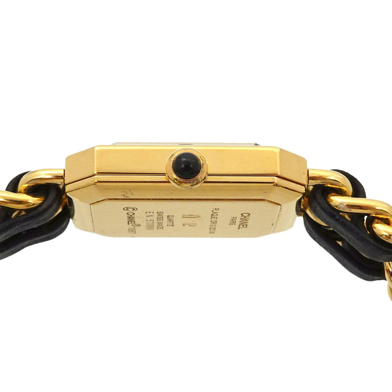 香奈兒 Premiere 女士腕錶，M 碼，H0001，黑金配色，石英機芯-5