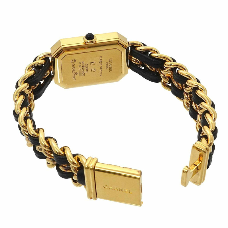 香奈兒 (CHANEL) Premiere 女士腕錶，M 碼，H0001，黑金配色，石英機芯-3