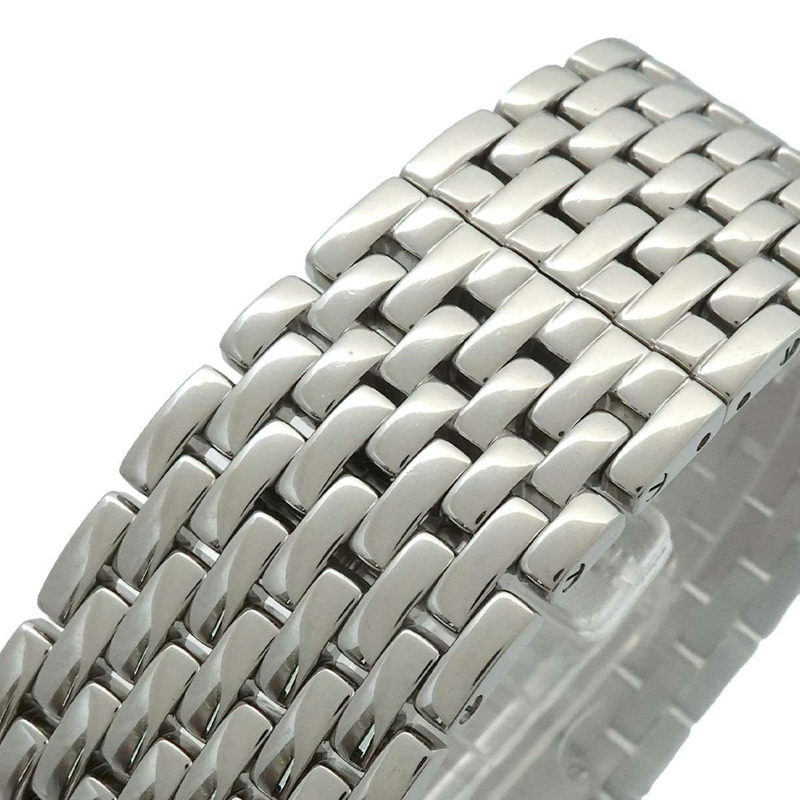 卡地亞 Panthere Ruban W61003T9 女士粉紅貝殼石英腕錶-6