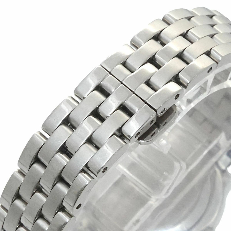 Gucci 5500L 女士腕錶，鑲嵌 11 顆鑽石，日期顯示，白色錶殼，石英機芯-5