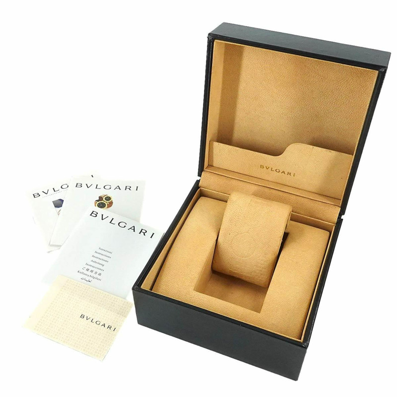 寶格麗 BB23SS 女士腕錶，日期顯示，黑色石英錶-1