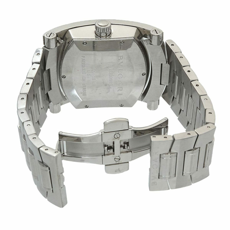 寶格麗 Assioma AA48S 男士腕錶，附日期顯示，海軍藍錶盤，自動機械錶-3