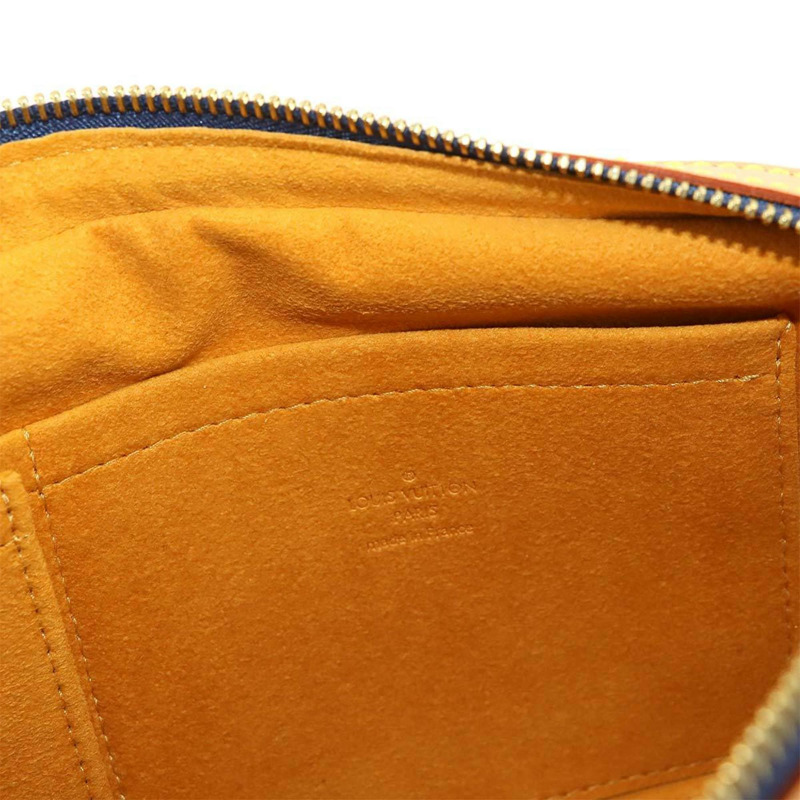 路易威登 Monogram Denim 腰包/斜背包，藍色，M95347，金色五金配件-6