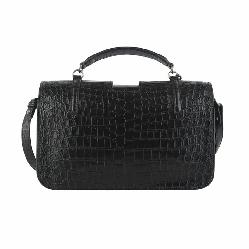 【包稅】SAINT LAURENT 鱷魚紋 Charlotte 大號斜背包 486547-2