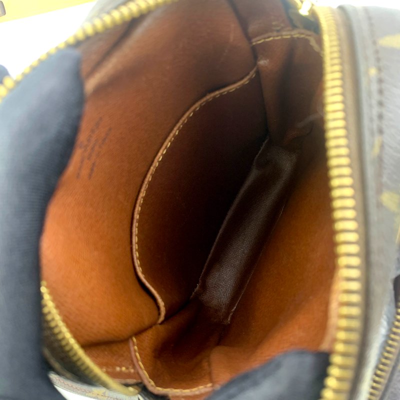 Louis Vuitton 老花雙層相機包，LV經典包，路易威登，麻將包，側背包，二手真品，正品，現貨，免運-14