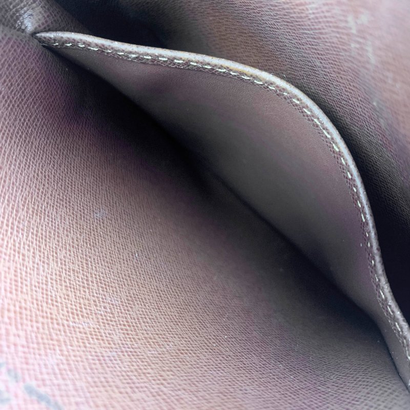 Louis Vuitton 老花雙層相機包，LV經典包，路易威登，麻將包，側背包，二手真品，正品，現貨，免運-18