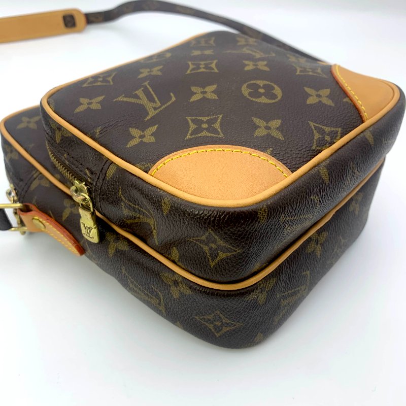 Louis Vuitton 老花雙層相機包，LV經典包，路易威登，麻將包，側背包，二手真品，正品，現貨，免運-20