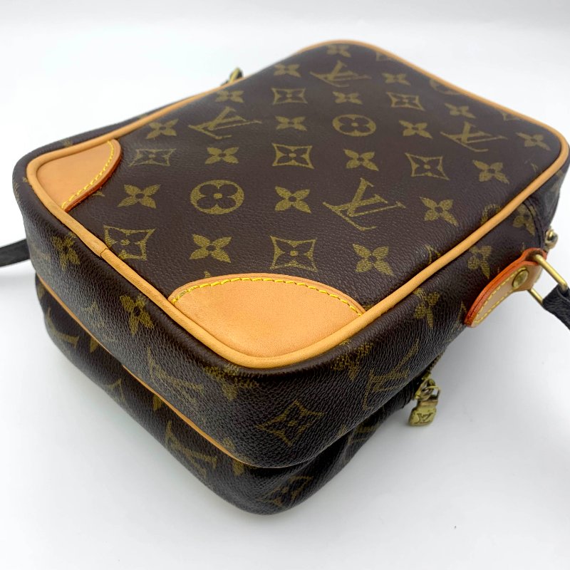 Louis Vuitton 老花雙層相機包，LV經典包，路易威登，麻將包，側背包，二手真品，正品，現貨，免運-25