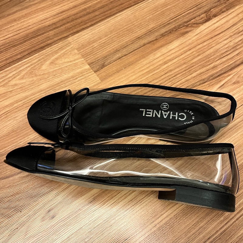 Chanel氣質透明果凍鞋 36號-2