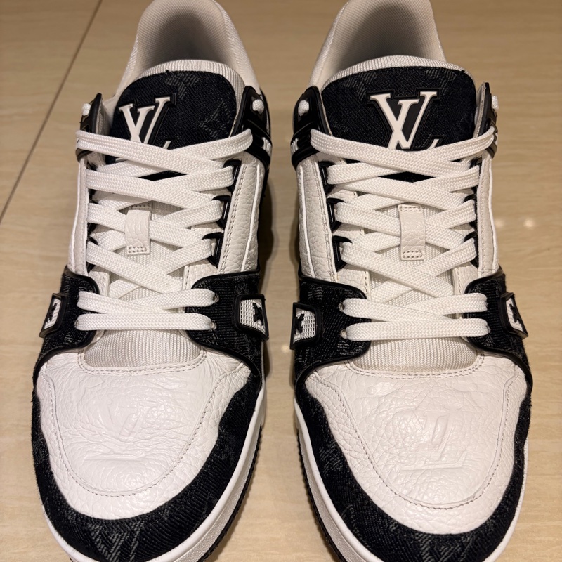 路易威登 95新 Louis Vuitton Traine 黑白牛仔/黑熊貓-6