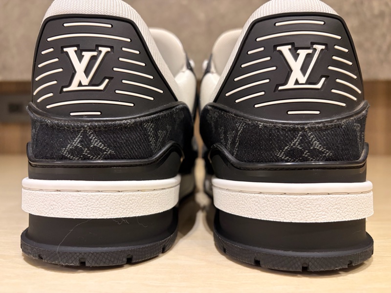 路易威登 95新 Louis Vuitton Traine 黑白牛仔/黑熊貓-7