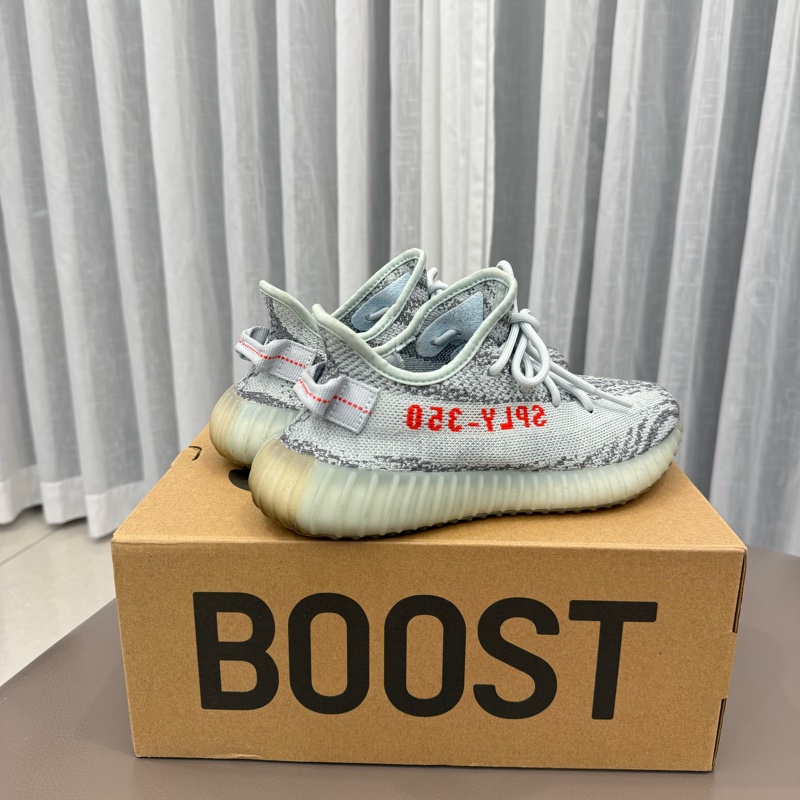 Adidas Yeezy Boost 350 V2 冰藍 休閒鞋 稀有色-0