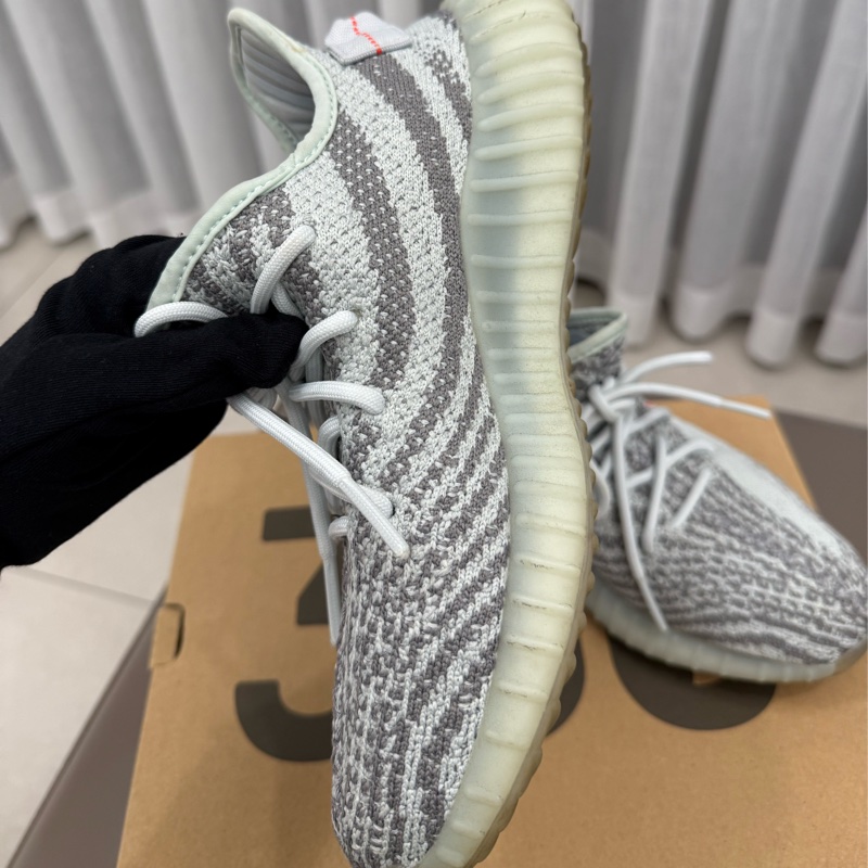 Adidas Yeezy Boost 350 V2 冰藍 休閒鞋 稀有色-7