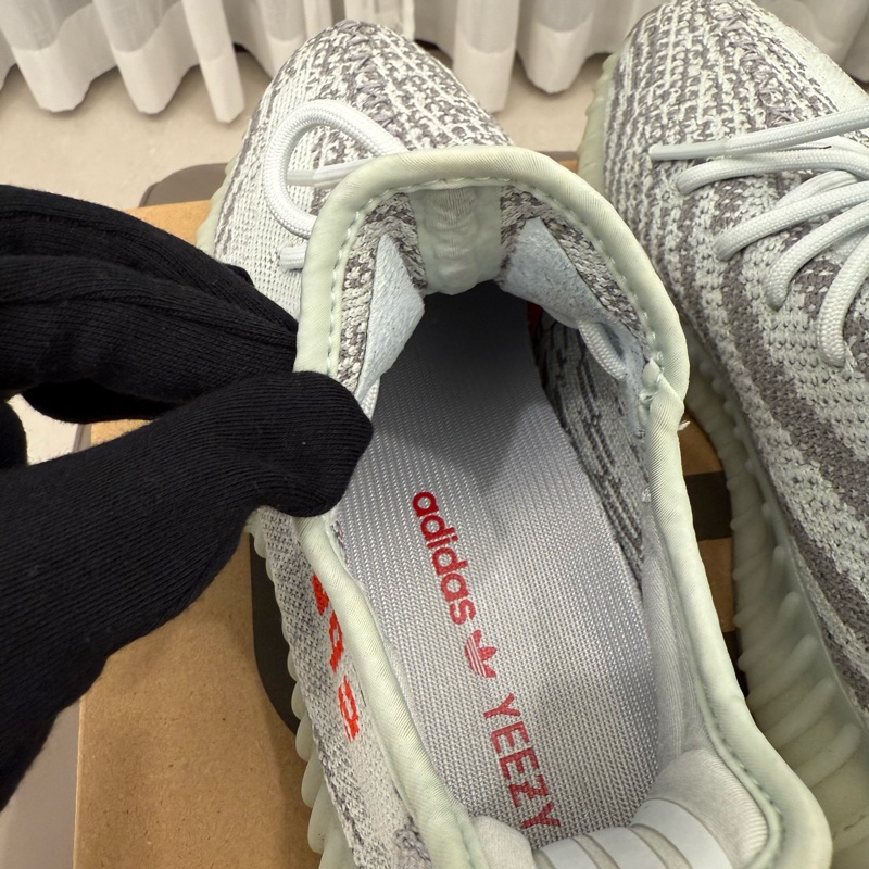 Adidas Yeezy Boost 350 V2 冰藍 休閒鞋 稀有色-10