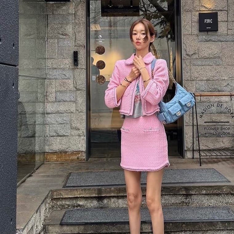 CHANEL 牛仔金扣hobo肩背包24*21*10 99新配件盒子塵袋購證-0