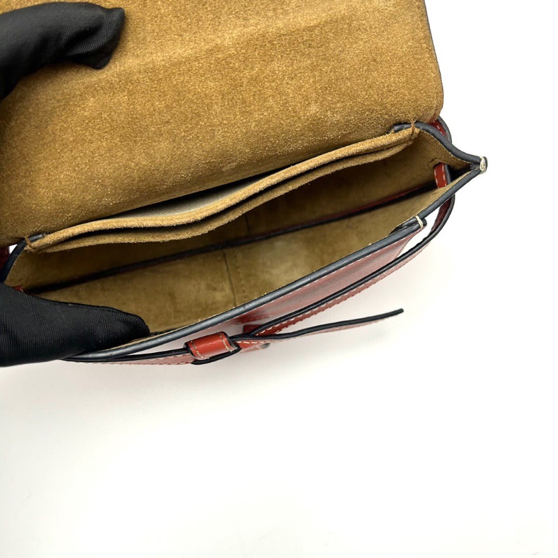 LOEWE gate馬鞍肩背斜背包21*13*9 98新配件塵袋-2
