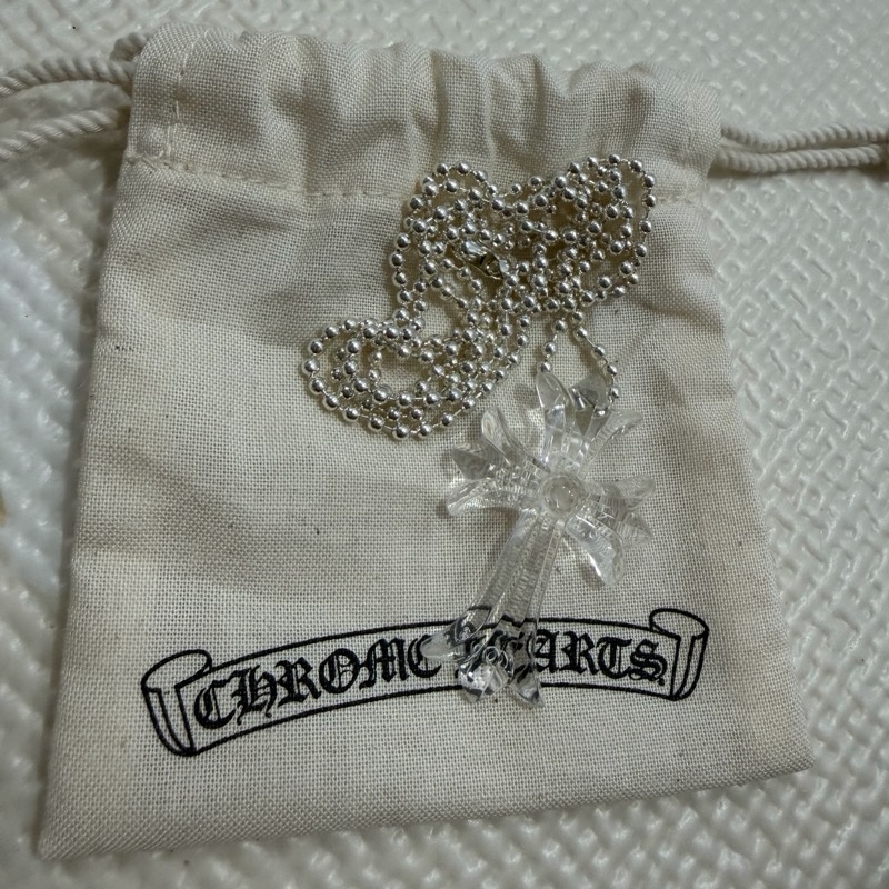 Chrome Hearts 樹酯十字架項鏈-5