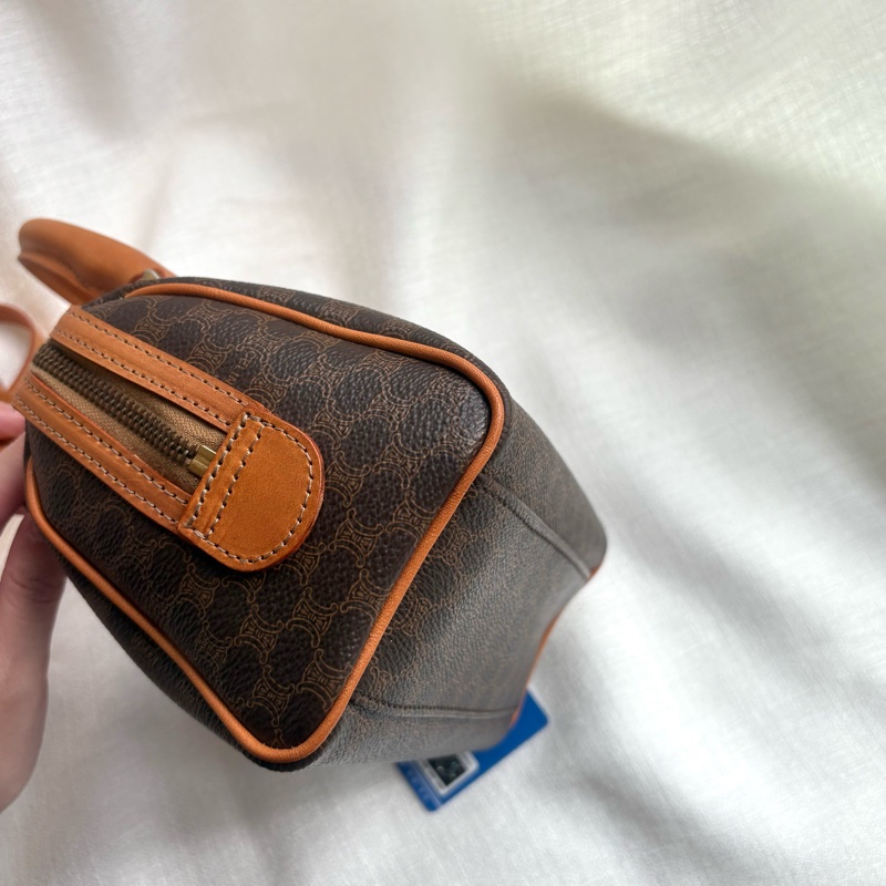 Celine 凱旋門老花波士頓斜挎包 Macadam boston crossbody bag-15