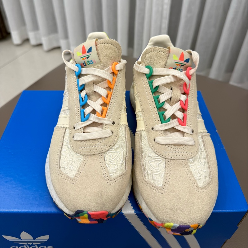 Adidas Retropy E5 Pride 休閒鞋 運動 經典 復古 麂皮-4