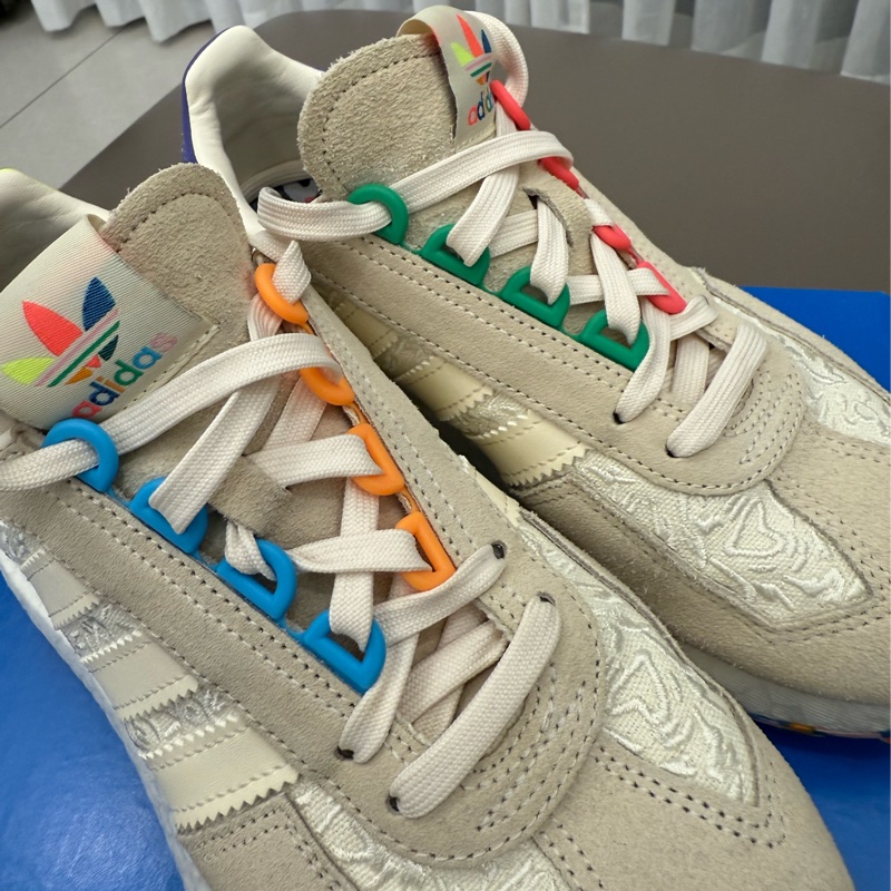 Adidas Retropy E5 Pride 休閒鞋 運動 經典 復古 麂皮-10