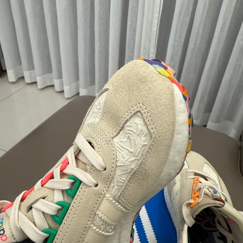 Adidas Retropy E5 Pride 休閒鞋 運動 經典 復古 麂皮-11