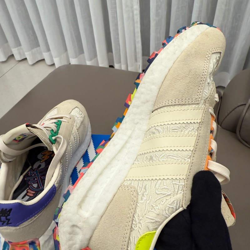 Adidas Retropy E5 Pride 休閒鞋 運動 經典 復古 麂皮-13
