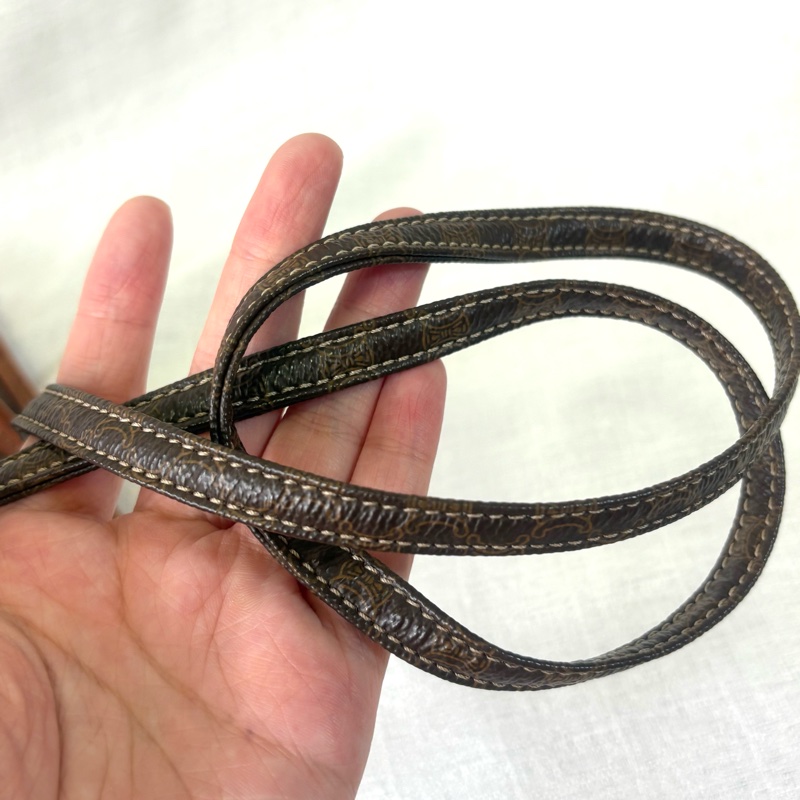 Celine 凱旋門中古拉鍊小盒子 斜挎包-21