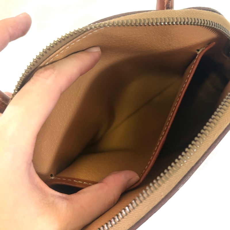 Celine 中古凱旋門老花貝殼包 斜挎包Alma BB-16