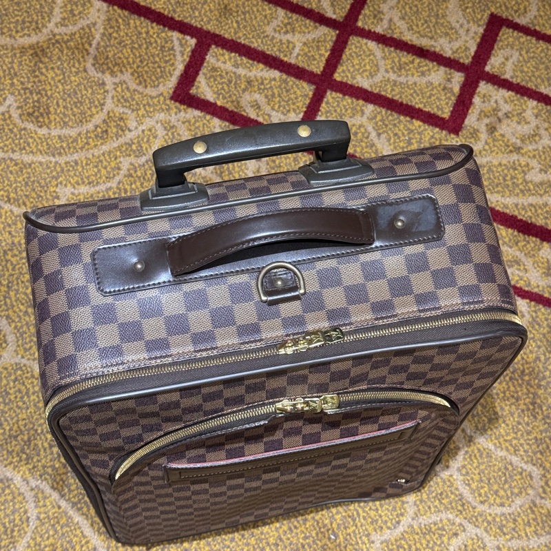 【自用割愛】 LV Damier 棋盤格 登機箱 行李箱 （原價18萬）-6