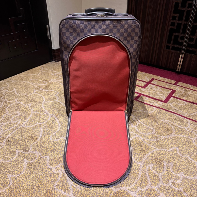 【自用割愛】 LV Damier 棋盤格 登機箱 行李箱 （原價18萬）-9