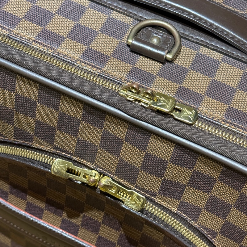 【自用割愛】 LV Damier 棋盤格 登機箱 行李箱 （原價18萬）-12