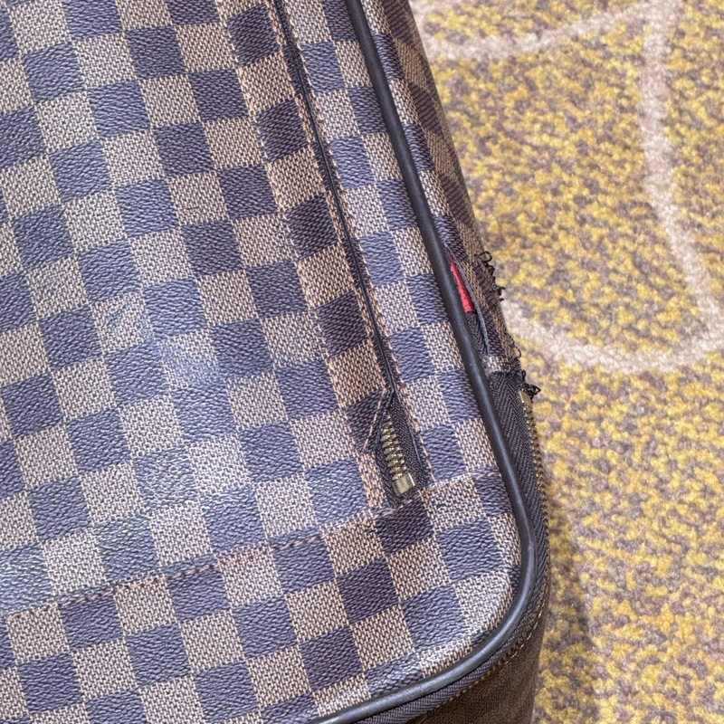 【自用割愛】 LV Damier 棋盤格 登機箱 行李箱 （原價18萬）-18