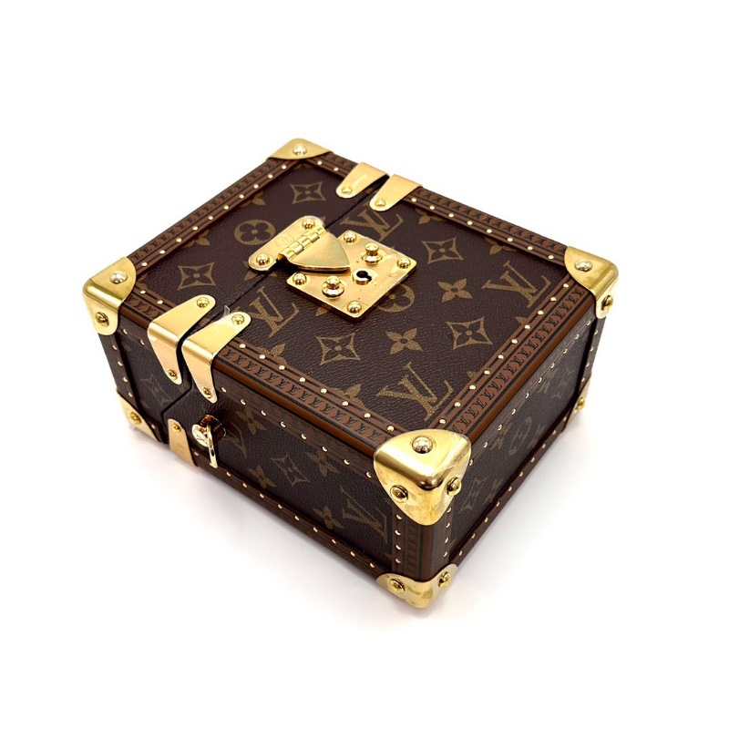 LV老花Camera box肩背斜背包手提硬箱芯片款15.5*19*10 98新配件盒子塵袋鑰匙-5